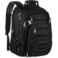 thumbnail image 1 of 18.4 Inch Laptop Backpack, Extra Large Travel Backpack with USB Charger Port for Men Women, 60L Big Capacity Heavy Duty Computer Bag TSA Friendly RFID Anti Theft Pocket Durable College School Bookbag, 1 of 15