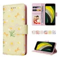 thumbnail image 3 of Compatible avec iPhone 8/7 Étui Rétro Fleur Dorée Cuir PU Portefeuille Blocage RFID, 3 of 5