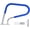 ‎plateado, variant on 30 X 22 Inch Pool Railings For In-Ground Pools, 304 Stainless Steel Load Capacity, 174 Kg, Non-Slip Pool Handrail With Blue Handle Covers And Quick Installation Accessories