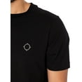 thumbnail image 5 of MA.STRUM Oversized Back Logo Print T-Shirt, Black, 5 of 6