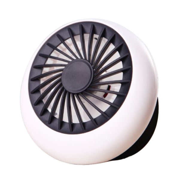 Ventilador USB Baoblaze Recargable Portátil para Oficina en Casa Funcionamiento Silencioso Negro