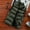Green, variant on Men's Coats And Jackets Hooded Men's Autumn Winter Trendy Stripe Splicing Keep Warm Waistcoat Vest Top Coat Green L JE