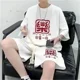 thumbnail image 3 of Nuevos conjuntos de pantalones cortos de moda de verano para hombre, chándales con gráficos de oso de anime, ropa deportiva de tendencia, trajes de 2 piezas, ropa de calle, conjuntos unisex, 3 of 5