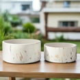 thumbnail image 2 of Veda Ceramic Low Round Planter Set (Set of 2), 2 of 8