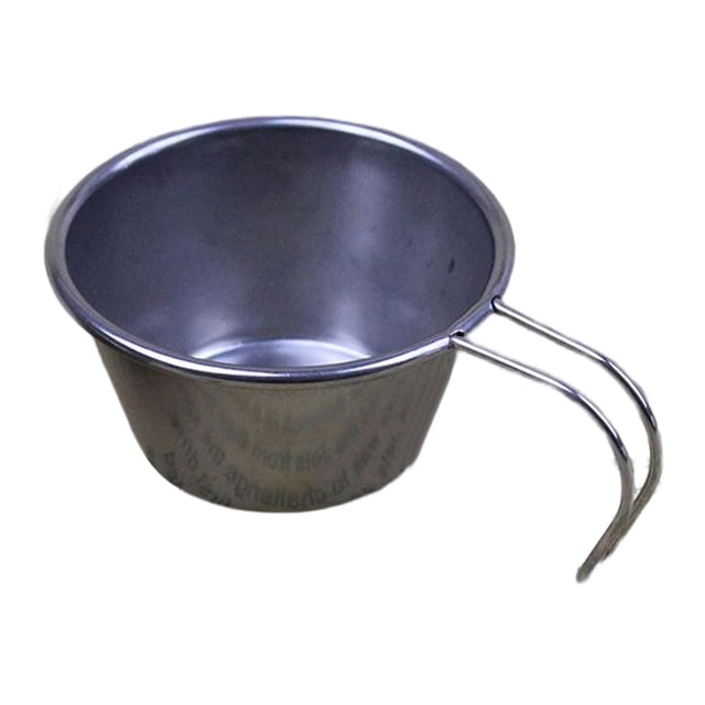 Taza inoxidable para de 60 ml para mochileros, para ocasiones , cuenco de práctico, ligero shamjiam Cuenco al aire libre