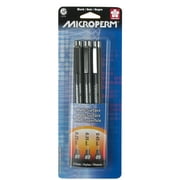Sakura Pigma Micron Pen Set, 3-Pens, Black