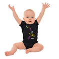 thumbnail image 3 of Retro NASA Space Milky Way Planets Romper Boys or Girls Infant Baby Brisco Brands NB, 3 of 7