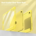 thumbnail image 4 of Fintie Hybrid Slim Case for iPad (A16) 11th Generation 11 Inch (2025), iPad 10th Generation 10.9 Inch (2022), with Clear Transparent Back, Yellow, 4 of 10