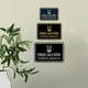 thumbnail image 3 of Signs ByLITA Classic Framed Precaución Perros Bravos Graphic Security Business Sign (Black Gold) - Medium, 3 of 6