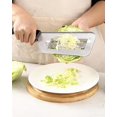 thumbnail image 3 of Cabbage Shredder Vegetable Cutter Chopper Kitchen Knife With Two Sharp Stainless Steel Blades for Sauerkraut Coleslaw Mandoline Peeler Ripple Veggie Slicer, 3 of 8