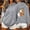 A49 Gray, variant on Women's Fall Hoodies Floral Ghost Pumpkin Graphic Print Sweatshirts Long Sleeve Oversized Pullover Hooded Tops Casual Autumn Relaxed Fit Clothes