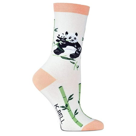 

Women s Crew Socks - K Bell - Pandas