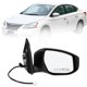 thumbnail image 1 of Reemplazo de espejo lateral derecho Unique Bargains para NISSAN SENTRA 2013-2015 No.963013SG0B Negro 3 Pines Ajuste de espejo eléctrico Plegado manual Cristal de espejo no calefaccionado, 1 of 7