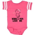 thumbnail image 3 of Inktastic Nonna and Papa Love Me Grandchild Kitty Girls Baby Bodysuit, 3 of 5