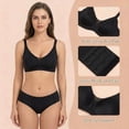 thumbnail image 4 of LOUMILEO Smooth Wireless Bras for Women Push Up Bras Full Coverage Comfort No Underwire Supportive Bra, 4 of 9