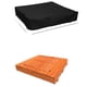 thumbnail image 2 of Cubierta de caja de arena, cubierta protectora cuadrada para arena y juguetes lejos del polvo y la lluvia, toldo de caja de arena con cordón, cubierta de piscina de arenero, 2 of 5