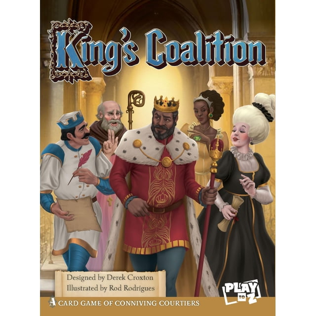 Juego de cartas Kings Coalition: estrategia de coaliciones para 2 a 5 jugadores