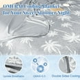 thumbnail image 6 of OMERAI 90"x 90" Breathable Cooling Blanket for Hot Sleepers, Night Sweats, Lightweight Double Sides Summer Blankets Q-Max>0.5 Arc-Chill, Grey, 6 of 8