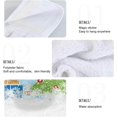 thumbnail image 5 of SKYSONIC 2 Pack Christmas Tree Pattern Hand Towels, Soft and Absorbent Kitchen Towels with Hanging Loop Microfiber Tie Towel for Bathroom, Laundry Room, Farmhouse, 14" x18.2", 5 of 7