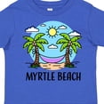 thumbnail image 4 of Inktastic Summer Vacation in Myrtle Beach Boys or Girls Toddler T-Shirt, 4 of 5