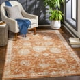 thumbnail image 3 of BoutiqueRugs Manawan Traditional Runner Rug - Rust, Olive, Denim - 2'7" x 10' Runner, 3 of 15