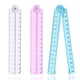 thumbnail image 1 of Regla plegable XCF 3 piezas 30 cm recta transparente geométrica flexible con transportador, 1 of 4