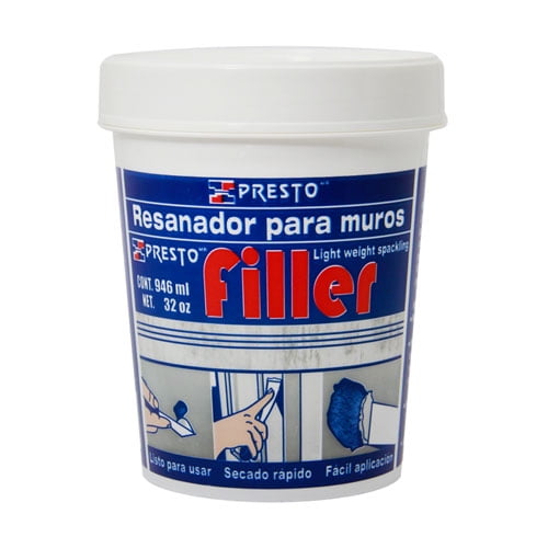 Resanador Muros Presto Filler 946ml Secado Rápido PRESTO FILLER