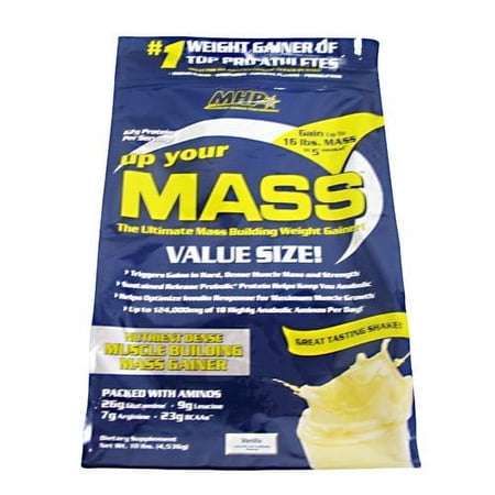 MHP Up Your Mass, Vanilla, 160 Oz