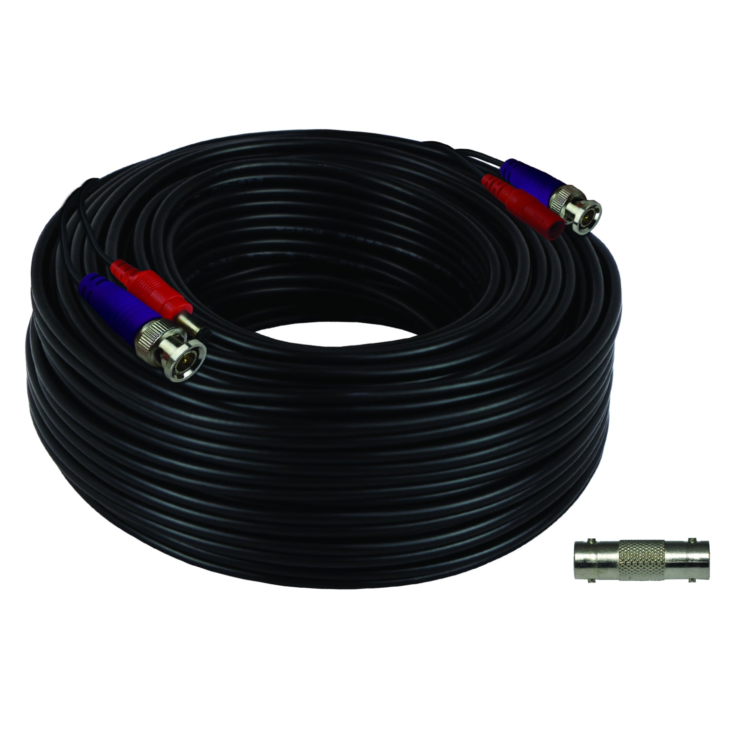 Night Owl 1-Pack 100 ft. In-Wall Rated Video Power Extension Cable with Extension Adapter