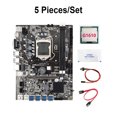 thumbnail image 3 of B75 Minería en la placa base 16 g Capacidad de memoria máxima fácil de usar B75 PC Accesorio Resado de repuesto B75 PC para hogar para hogar Inevent EL022931-00B, 3 of 7