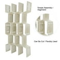 thumbnail image 3 of Garosa Drawer Divider, 12pcs Drawer Divider Storage Shelves Household Storage Organizer Partition Underwear Drawer Board, 3 of 8