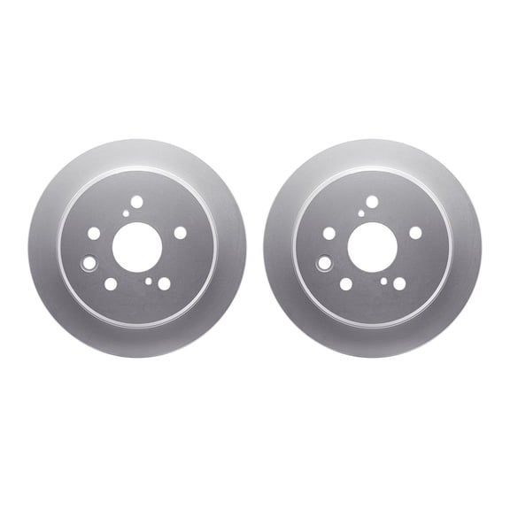 Dynamic Friction Company Rear Geospec Brake Rotors 4002-75007