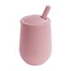 thumbnail image 5 of Mini vaso entrenador con popote EZPZ Rosa Nórdico, 5 of 7