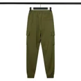 thumbnail image 4 of Pantalones largos deportivos informales de punto con bolsillo con cremallera y distintivo de brújula de piedra, ropa para hombre, pantalones cómodos con cintura elástica, 4 of 4