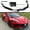 Carbon Flash Color, variant on Front Lip Compatible with Chevy Corvette C8 2020-2025, 3Pcs/Set Bumper Air Dam Lower Chin Splitter Protection Body Kit Fits for 2020 2021 2022 2023 2024 2025 (Gloss Black)