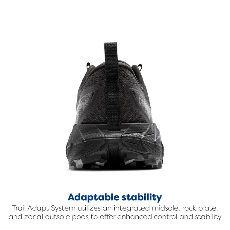 Brooks Men's Cascadia 18 Mountain Trail Running Shoe - Black