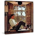 thumbnail image 2 of Marmont Hill "Willie Gillis in College" by Norman Rockwell Painting Print on Canvas, 2 of 7