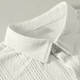 thumbnail image 5 of IhhxPro Men's Short Sleeve Button down Shirt Fit Breathable Casual Summer Button-Up Top S-2XL, 5 of 9
