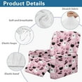 thumbnail image 5 of Xixirimido Pink Ghost Pumpkin Candy Recliner Chair Covers 4-Pieces Stretch Lazy Boy Recliner Covers with Pocket Reclining Slipcovers Soft Sofa Slipcover Halloween Furniture Protector for Pets Kids, 5 of 8