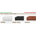 thumbnail image 3 of Leather Recliner - Stainless Steel Legs - Man Cave - Private Relaxing, 3 of 3