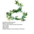 thumbnail image 6 of Mdesiwst 200CM Artificial Wisteria Flower Garland Wedding Garden Indoor Outdoor Wall Hanging Faux Climbing Floral Greenery Drooping Ivy Decoration, 6 of 6