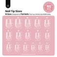 thumbnail image 3 of Puntas para uñas Beetles Tipex Instant Apex Extra Short Squoval, 3 of 6