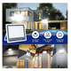 thumbnail image 3 of Reflector De Energía Led 1000w Inalámbrico Pared Exterior, Malubero, Blanco, 3 of 5
