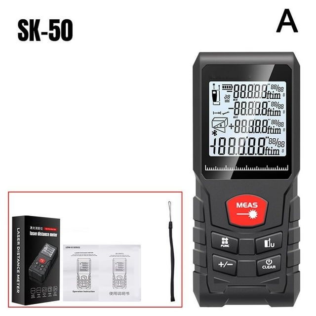 Laser Distance Meter Measurer Rangefinder Digital Tool 50M/70M/100M/120M