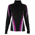 thumbnail image 3 of Holloway Sportswear M Womens Aerial Jacket Black/Silver/Power Pink 229772, 3 of 4