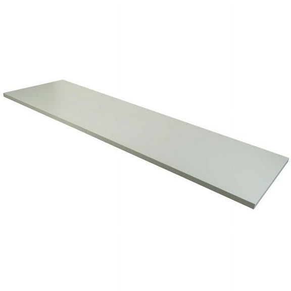 PW-1448WH 14 x 48 in. Melamine Shelf, White