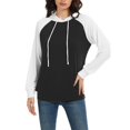 thumbnail image 2 of Womens Hoodies Pullover, Yigetop Hoodies for Women Lightweight Long Sleeve Sweatshirt Loose Fit Tops with Pockets 2025 Women Hoodie Black L, 2 of 9