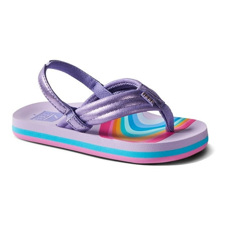 REEF Little Ahi Kids Sandals Color: Candyland Size: 8 T