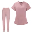thumbnail image 2 of Conjunto de ropa de trabajo Salvador enfermera rosa L, 2 of 9