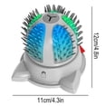 thumbnail image 2 of Cat Self Grooming Scratching Device with LED Lights Automatic Face Massage Brush Wall Corner Comb for Indoor, 2 of 8